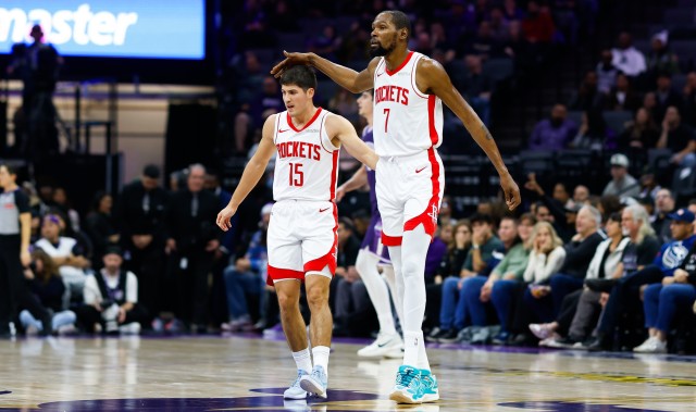 开云体育下载-KD：谢泼德不会因时间不稳定影响信心 无论如何第二天他都会训练